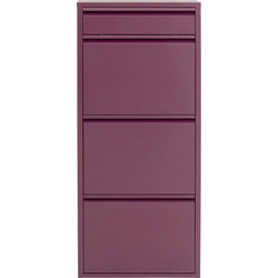 Kare Design Παπουτσοθήκη Μεταλλική Μωβ M50xΠ15xΥ115cm KA-71551