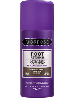 Morfose Dark Brown Spray Βαφής Μαλλιών 75ml