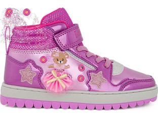 Lelli Kelly Παιδικά Sneakers Μποτάκια με Φωτάκια Φούξια LKAL5711-PO01