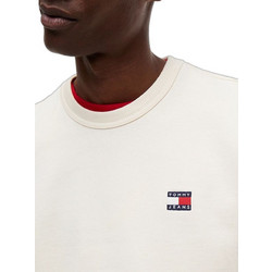 Tommy Jeans Ανδρικό Φούτερ Εκρού DM0DM21921-AEF