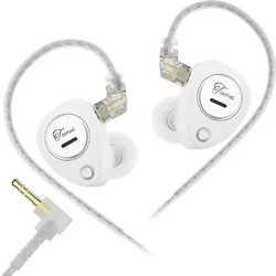 KZ Taurus Ακουστικά Ψείρες In-Ear Dymanic Λευκά