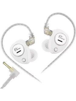 KZ Taurus Ακουστικά Ψείρες In-Ear Dymanic Λευκά