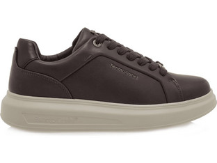 Renato Garini Ανδρικά Sneakers Flatforms Σοκολατί X57008163298