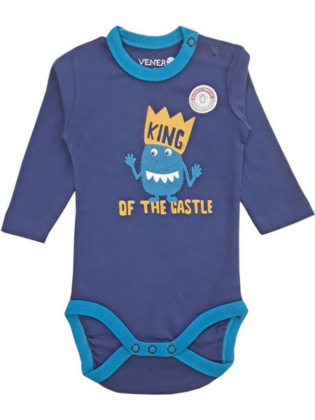 King Of The Castle Φορμάκι Εσώρουχο Μακρυμάνικo για Αγόρι Navy Μπλε 2157413