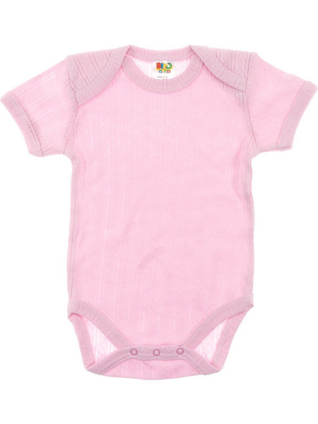 Biyo Kids Comfort Φορμάκι Εσώρουχο Κοντομάνικo για Κορίτσι Ροζ 34077
