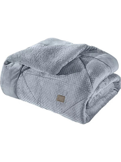 Guy Laroche Κουβερτοπάπλωμα Ημίδιπλο 180x240 Prellude Silver