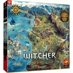 Puzzle Good Loot Gaming The Witcher The Northern Realms Map 1000 Κομμάτια