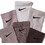 Nike Everyday Elevated Ανδρικές Κάλτσες Ψηλές με Σχέδια Ανθρακί Γκρι Λευκές Σοκολατί Εκρού 6Pack HQ8021-905