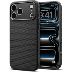 Spigen Liquid Air Back Cover Matte Black (iPhone 18 Pro Max / 17 Pro Max)