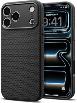 Spigen Liquid Air Back Cover Matte Black (iPhone 18 Pro Max / 17 Pro Max)