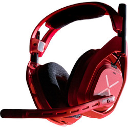Logitech Astro A50 X Ασύρματο Gaming Headset Over Ear Vivid Red