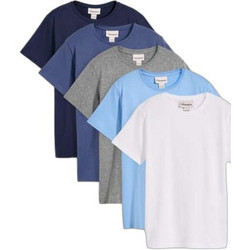 Bonprix Σετ Παιδικά T-Shirt Κοντομάνικα Πολύχρωμο 965421