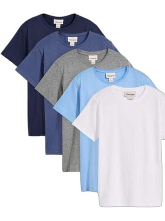 Bonprix Σετ Παιδικά T-Shirt Κοντομάνικα Πολύχρωμο 965421