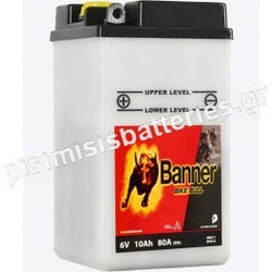 Banner Μπαταρία Μοτοσυκλέτας B49-6 80A 10Ah