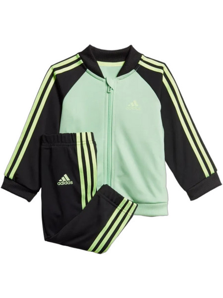 Adidas Βρεφικό Σετ Φόρμας για Αγόρι Χειμωνιάτικο Πράσινο Mint Μαύρο GD6168