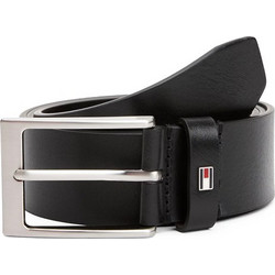 Tommy Hilfiger Layton Ανδρική Ζώνη Δερμάτινη Μαύρη AM0AM13569-BDS
