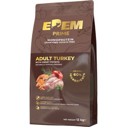 Edem Prime Adult Monoprotein Grain Free with Turkey 14kg