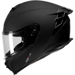 CMS GP4 R Plain Matt Black Κράνος Μηχανής Full Face