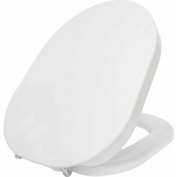 Elvit 1322 Καπάκι Λεκάνης Οβάλ Πλαστικό Soft Close Λευκό