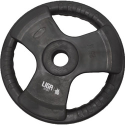Ligasport Δίσκος Ολυμπιακού Τύπου Rubber Cover 25kg Φ50mm