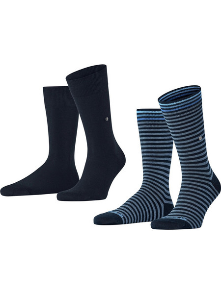Burlington Ανδρικές Κάλτσες Ψηλές Navy Μπλε Μπλε 2Pack 21087-6120