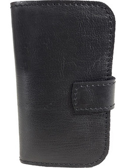 DOMLEATHERS DOMLEATHERS ΔΕΡΜΑΤΙΝΗ ΘΗΚΗ SMARTPHONE 5,8 ΙΝΤΣΩΝ TYΠOY UNIVERSAL ΓΙΑ IPHONE X DLIX17 MAΥΡΟ