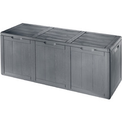 Μπαούλο 265lt 118x44x51υψ Νο 3020 - Γκρι 1640201