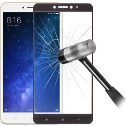 Tempered Glass (Τζάμι) Προστασία Οθόνης για Xiaomi Mi Max 2 Μαύρο