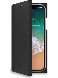 Celly Wallet Black (iPhone XS/X)