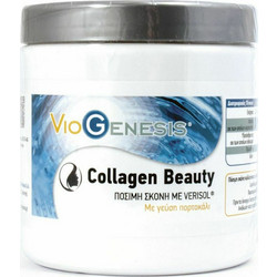 VioGenesis Collagen Beauty Drink Powder με Υαλουρονικό Οξύ Βιοτίνη & Βιταμίνη C 300gr