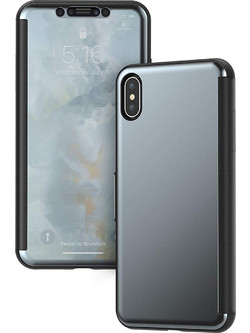 Θήκη Moshi StealthCover με Μεταλλικό καπάκι για Apple iPhone XS Max - ΓΚΡΙ ΓΡΑΦΙΤΗ - MO-99MO102023
