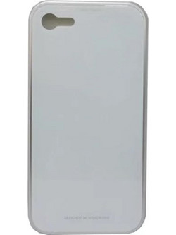 Μαγνητική Μεταλλική Θήκη Detachable Metal Frame με Πίσω Όψη από Tempered Glass Για Apple iPhone 6 / 6s Άσπρο
