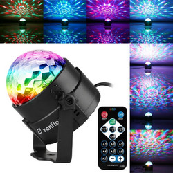 Disco Πάρτυ Φωτορυθμικό 9W Με Τηλεχειριστήριο Και Βάση Strobe - LED Party Light OEM