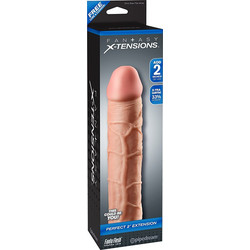 Pipedream Fantasy X-tensions Mega 2 Κάλυμμα Επιμήκυνσης Πέους 20.3cm Flesh
