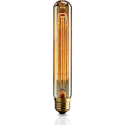 Kjlars Vintage Edison Λαμπτήρας E27 T185 60 W Σωλήνας