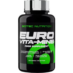Scitec Nutrition Euro Vitamins 120 Ταμπλέτες