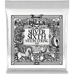 Ernie Ball 1536 Ernesto Palla Silver 6th Χορδή Κλασικής Κιθάρας E Nylon Medium Tension