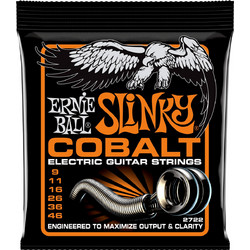 Ernie Ball 2722 Hybrid Slinky Σετ 6 Χορδές Ηλεκτρικής Κιθάρας Cobalt 9-46" Mixed Tension