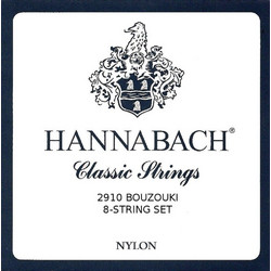 Hannabach 2910 Σετ 8 Χορδές Μπουζουκιού Nylon 10"