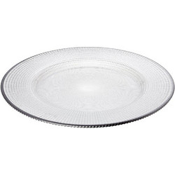 ΠΙΑΤΕΛΑ CRYSPO TRIO PERGE PLATIN ΣΤΡΟΓΓΥΛΗ ΓΥΑΛΙ 33CM