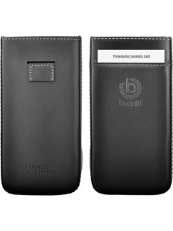 BUGATTI ΘΗΚΗ ΠΟΥΓΚΙ SAMSUNG I8190 LEATHER PURE PREMIUM BLACK M