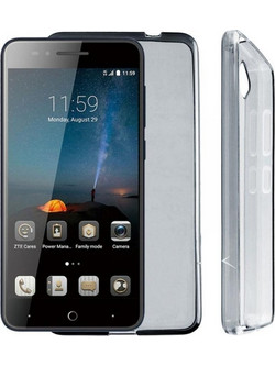 Volte-Tel Slimcolor Θήκη TPU Διαφανή Γκρι (Zte Blade A612)