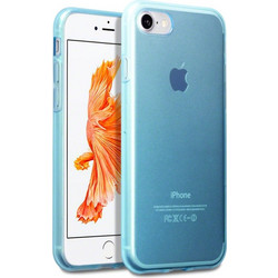 Terrapin Ημιδιάφανη Θήκη Σιλικόνης iPhone 7/8 - Blue