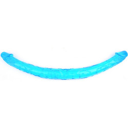 17'' Clear Blue Double Ended Realistic Dildo 45 CM