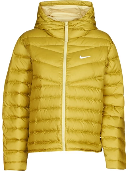 Nike Sportswear Therma-FIT Γυναικείο Μπουφάν Χειμωνιάτικο Puffer Κοντό  Ανθρακί DH4079-010