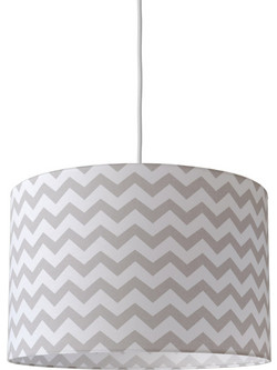 Veis Hesperis Chevron Grey 201.107 Κρεμαστό Φωτιστικό Οροφής Γκρι