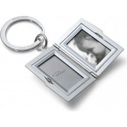 FRAME photo keyring pendant nickel, mirror-polished, photo 3.8 x 2.1 cm 4.5 (l) cm 193079