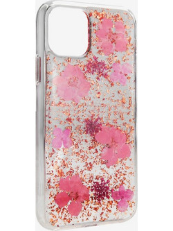 SwitchEasy case for Iphone 11 HANDMADE WITH REAL FLOWERS PINK GS-103-82-160-91