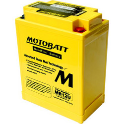 Motobatt Μπαταρία Μοτοσυκλέτας MB12U 15Ah