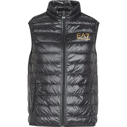 EA7 Down Waistcoat Αμάνικο Ανδρικό Μπουφάν Χειμωνιάτικο Μαύρο 8NPQ01PN29Z0208